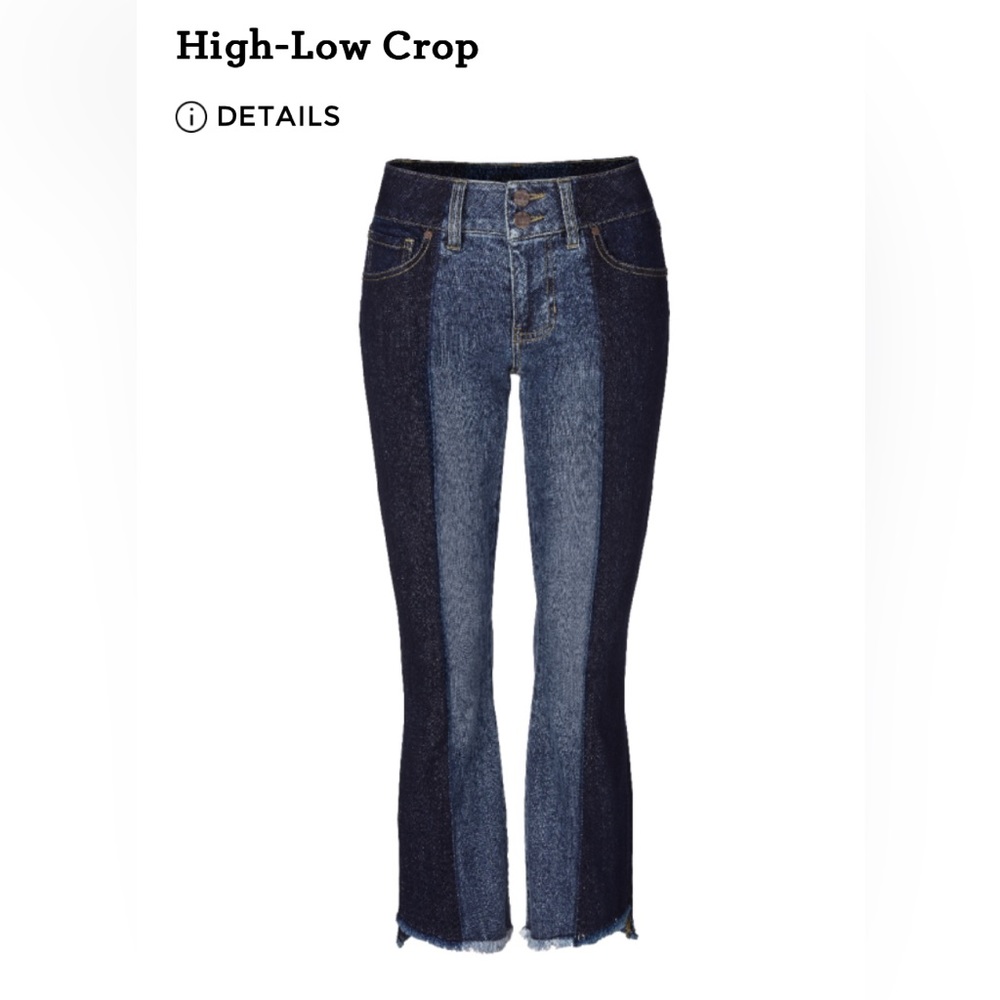 Cabi 6281 High Low Crop Jeans